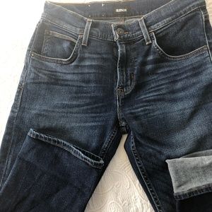 Hudson Mens/Womens Byron Jeans Size 29 Slim Straight leg